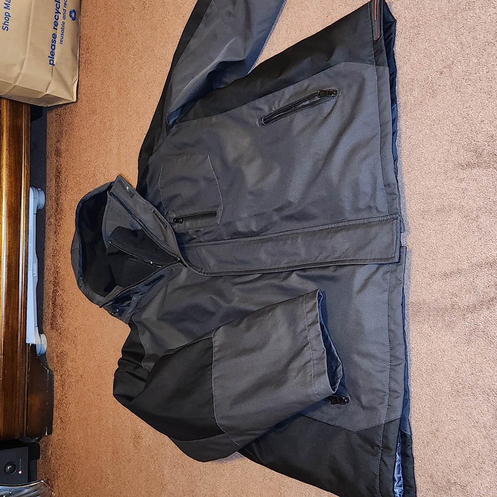 Calvin Klein Hooded and Lined Coat